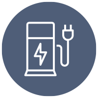 electric vehicle charger icon